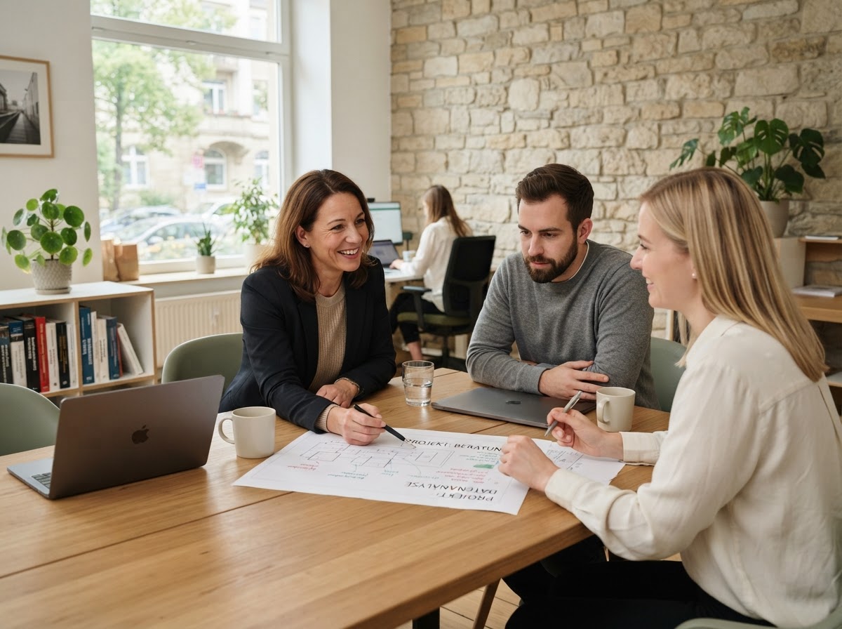 KI Pro Team bei der Auswertung von Finanzdaten